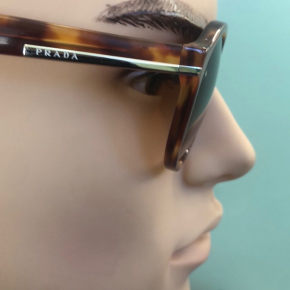 Prada SPR 09P 51-20 4BW-6S1 140 3N Light Havana Brown Gradient Unisex Sunglasses - Picture 6 of 12